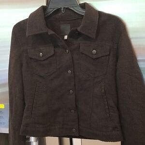 💕JOE'S JEANS💕 Button Down Cropped Jacket ~ Black